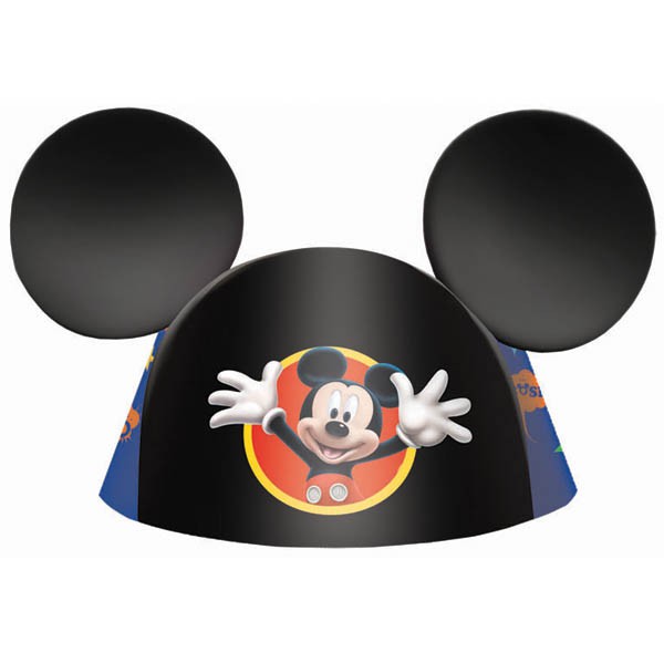 8 Pack Mickey Mouse Ear Hats