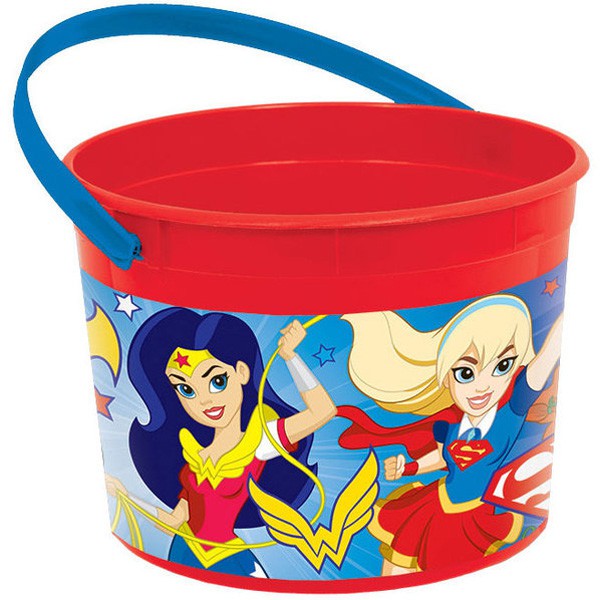 Super Hero Girls Lolly Bucket Container