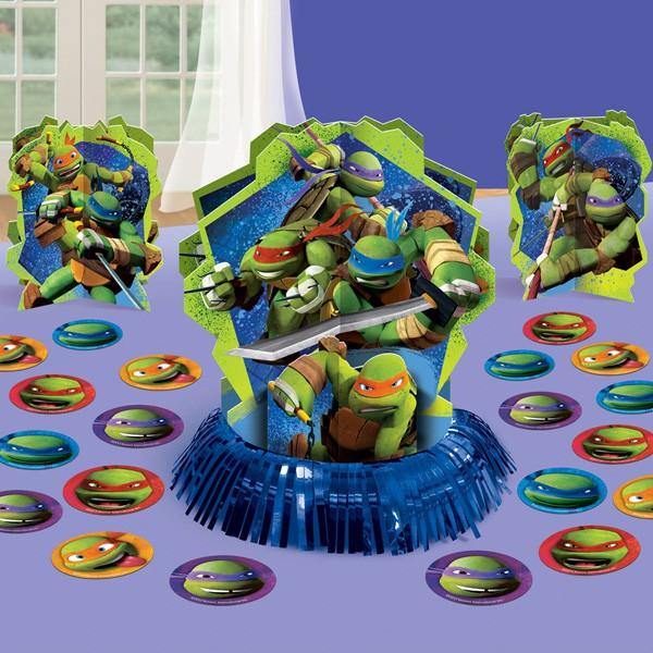 Teenage Mutant Ninja Turtles Table Decoration Kit - Centrepieces - Confetti - The Base Warehouse
