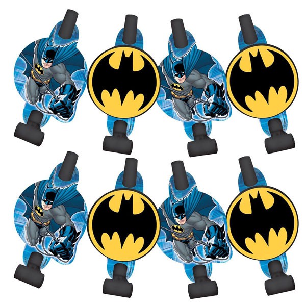 8 Pack Batman Blowouts with Medallions