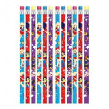 Load image into Gallery viewer, 12 Pack DC Superhero Girls Pencils - The Base Warehouse
