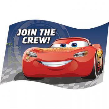 8 Pack Cars 3 Invitations Join The Crew - The Base Warehouse