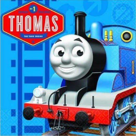 6 Pack Thomas & Friends Beverage Napkins