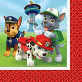 Load image into Gallery viewer, 16 Pack Paw Patrol Lunch Napkins - 33cm - The Base Warehouse
