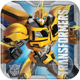 Load image into Gallery viewer, 8 Pack Transformers Core Square Plates - 18cm
