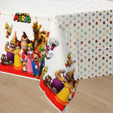 Load image into Gallery viewer, Super Mario Bros Plastic Tablecover - 1.37m x 2.43m - The Base Warehouse
