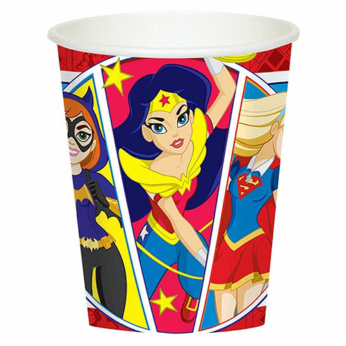 Super Hero Girls Paper Cups - 266ml