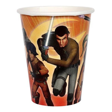 8 Pack Star Wars Rebels Paper Cups - The Base Warehouse