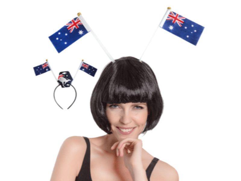 Mini Aussie Flag Headband - The Base Warehouse