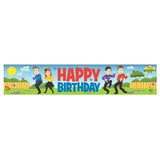 Load image into Gallery viewer, The Wiggles Plastic Banner - 1.5m x 30cm
