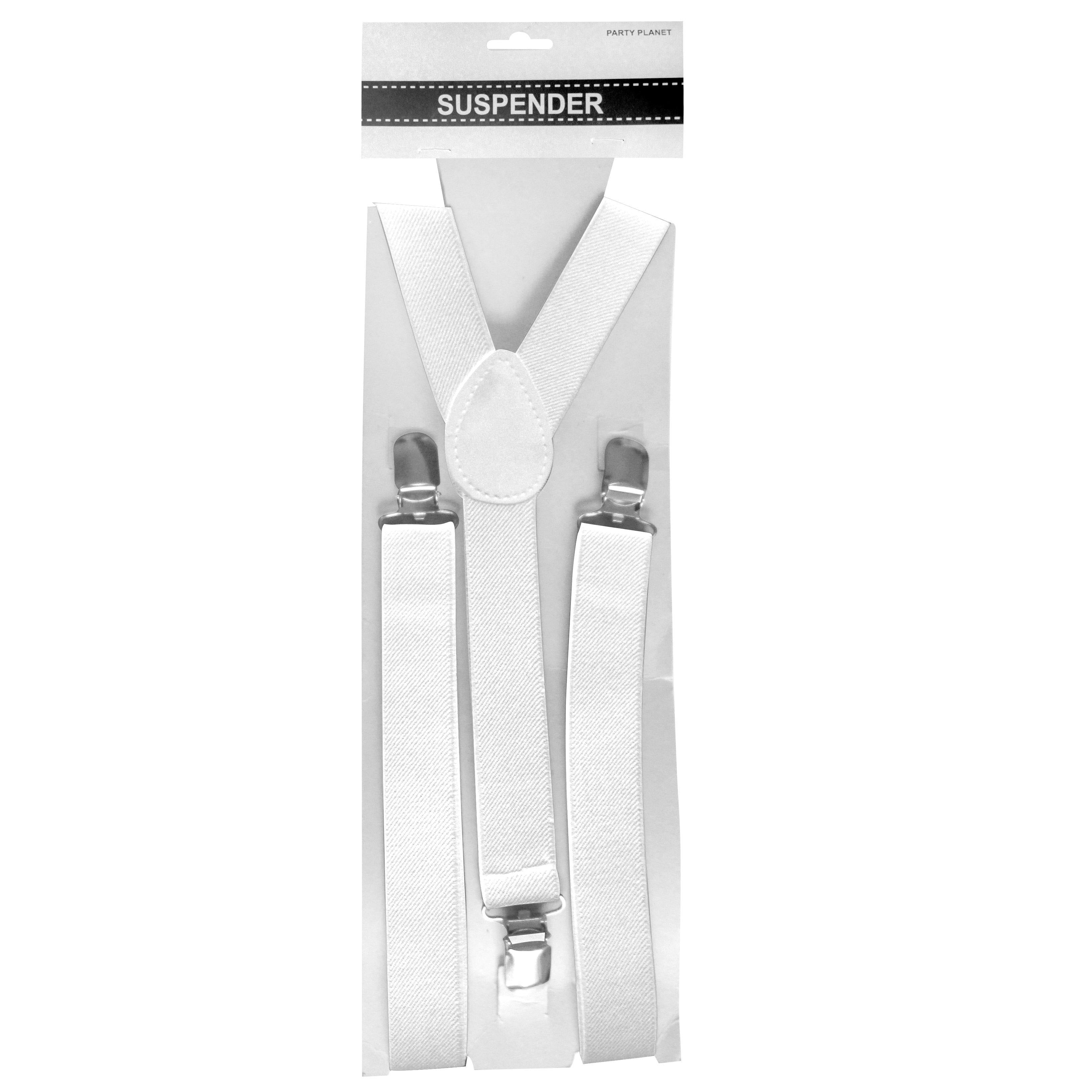 White Suspender - The Base Warehouse