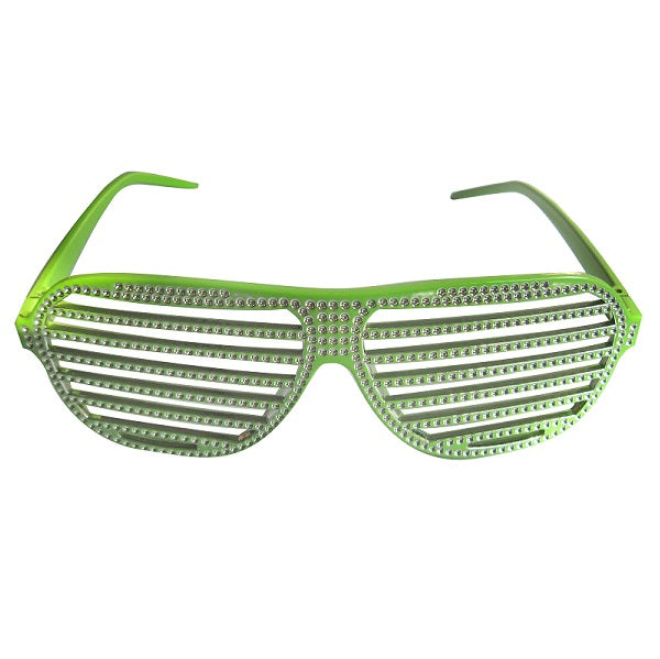 Green Bling Glasses