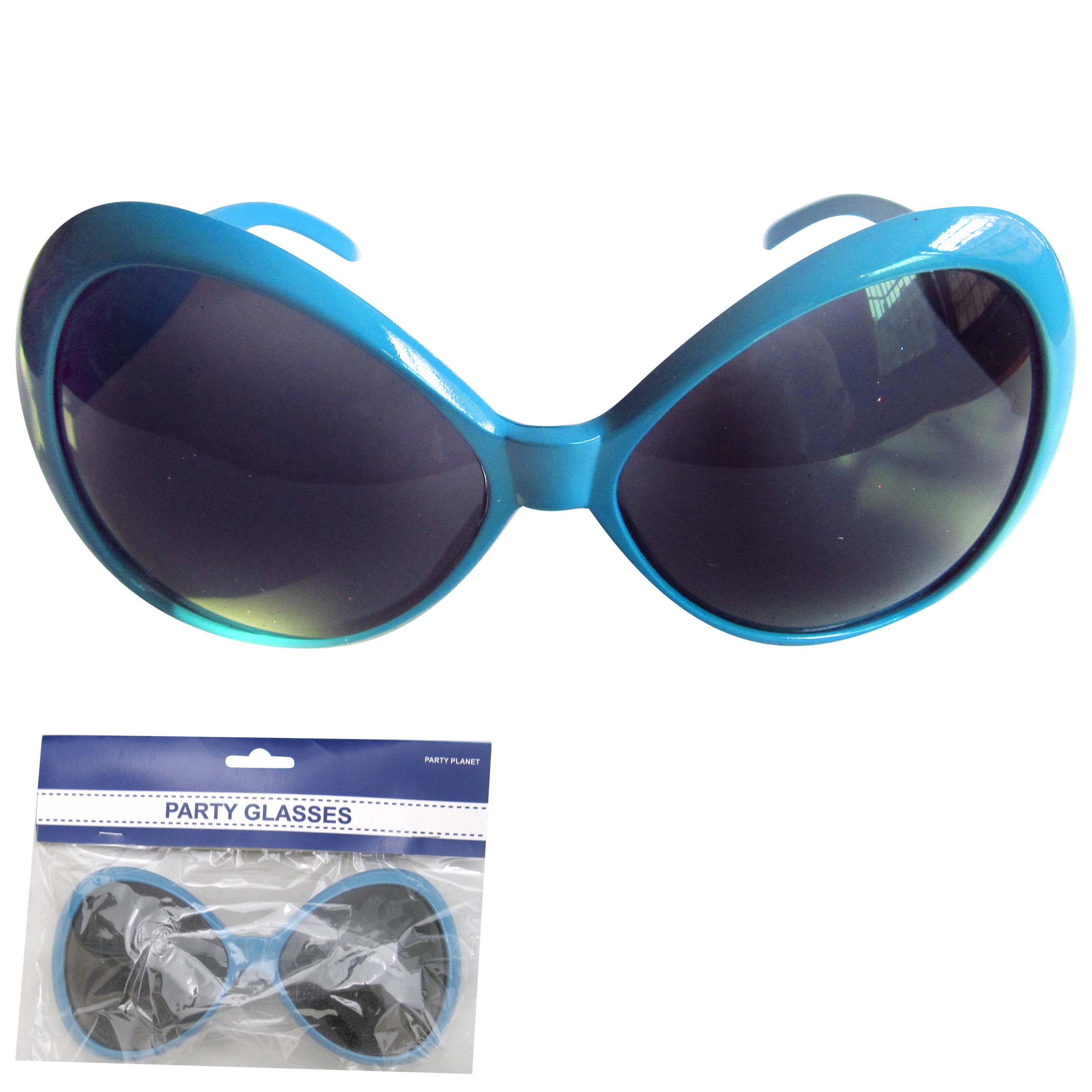 Blue Fancy Glasses