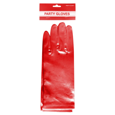Red Short Gloves - The Base Warehouse