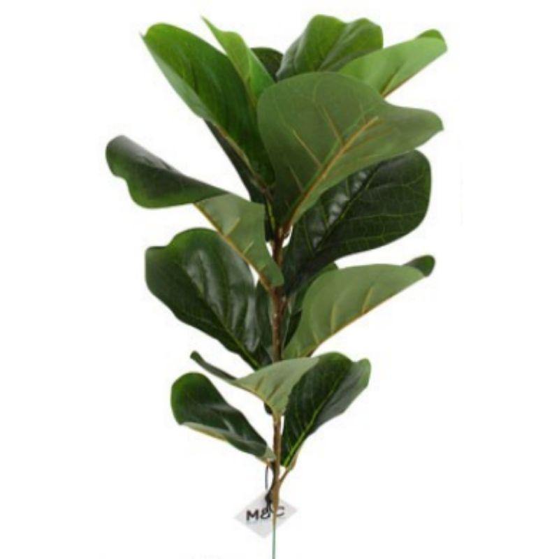 Kai Fiddle Leaf Branch - 45cm - The Base Warehouse