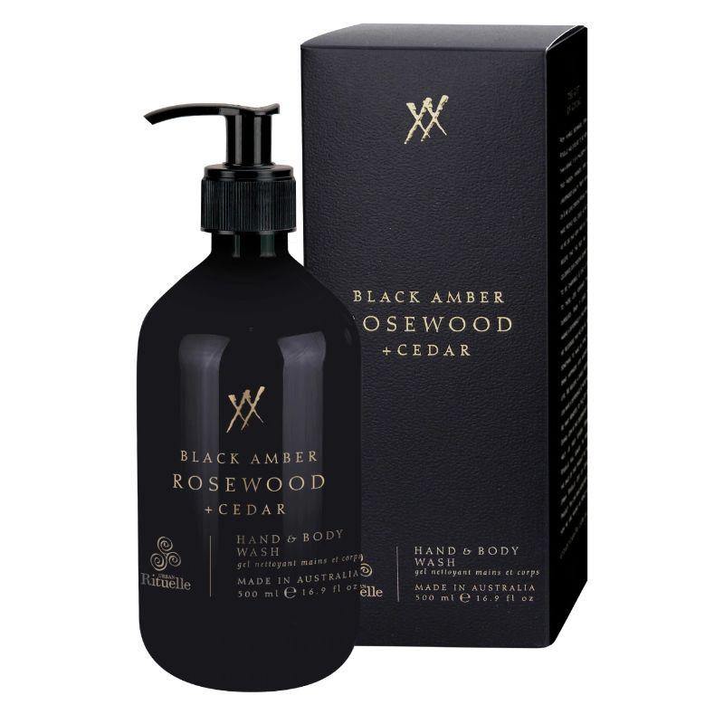 Alchemy - Black Amber, Rosewood & Cedar Hand & Body Wash - 500ml - The Base Warehouse