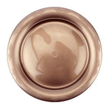 Load image into Gallery viewer, 25 Pack Rose Gold Plastic Lunch Plates - 18cm - The Base Warehouse

