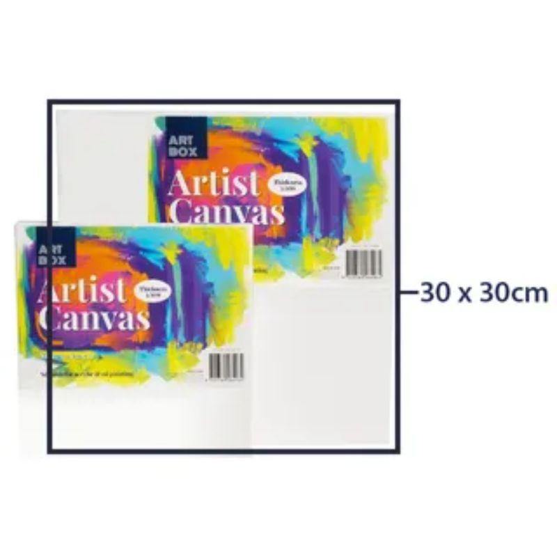 Thick Artist Canvas - 30cm x 30cm - The Base Warehouse