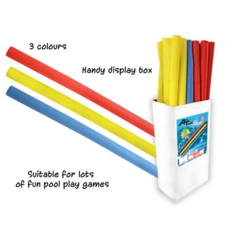 Coloured Pool Noodle - 130cm x 7cm - The Base Warehouse