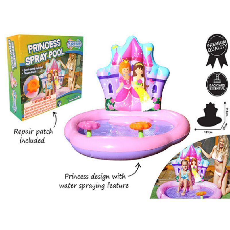 Princess Spray Pool - 137cm x 115cm x 95cm - The Base Warehouse