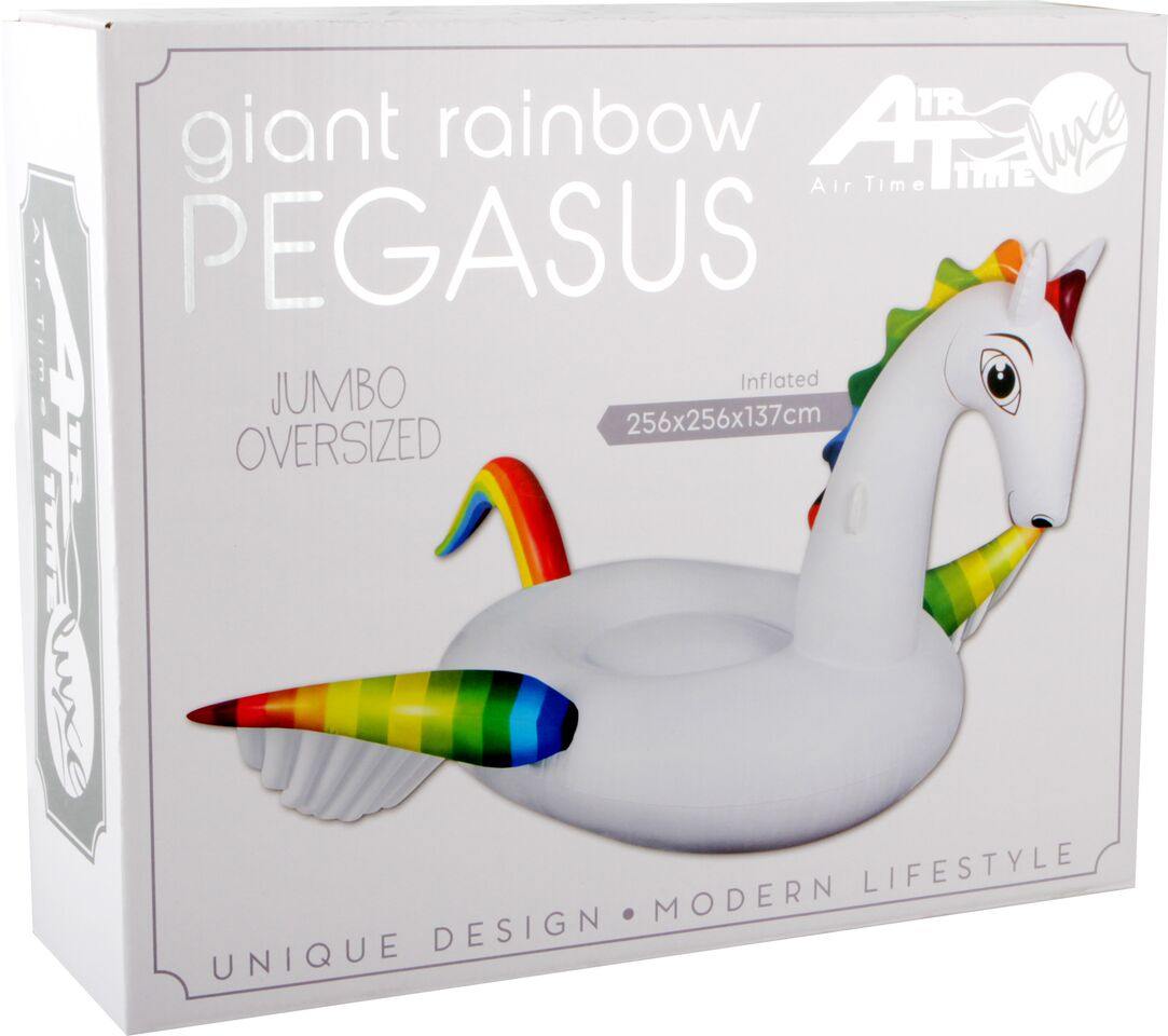 Giant Rainbow Pegasus - 256cm x 256cm x 137cm - The Base Warehouse