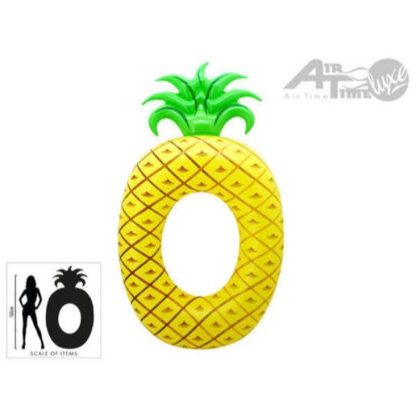 Inflatable Jumbo Pineapple Swim Ring - 163cm x 88cm - The Base Warehouse