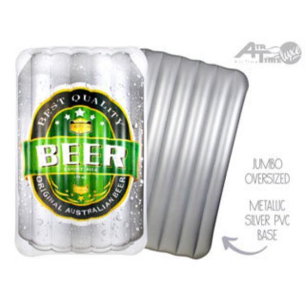 Inflatable Beer Can Pool Float - 190cm x 114cm