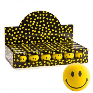 Smiley Face Stress Ball - 5cm - The Base Warehouse