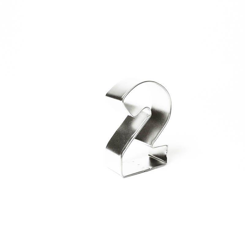 Cookie Cutter Number 2 - 7cm - The Base Warehouse
