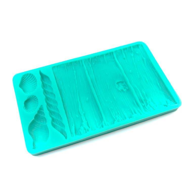 Seaweed & Seashells Silicone Baking Mould - The Base Warehouse