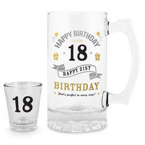 18th Shot and Stein Set
