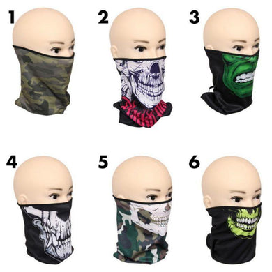 Biker Face Mask - The Base Warehouse