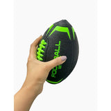 Load image into Gallery viewer, Black PU Rugby Ball - 22cm
