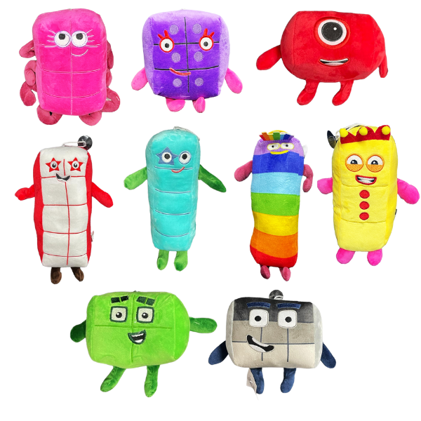 Number Blocks  Plush Toy