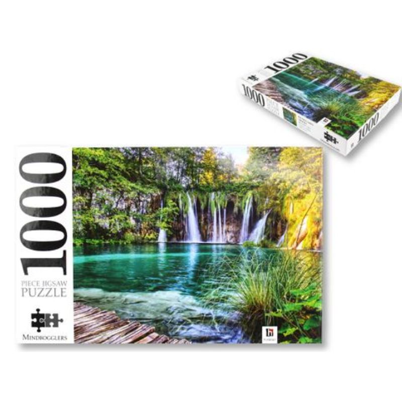 Mindbogglers 1000 Piece Puzzle - Plitvice Lake
