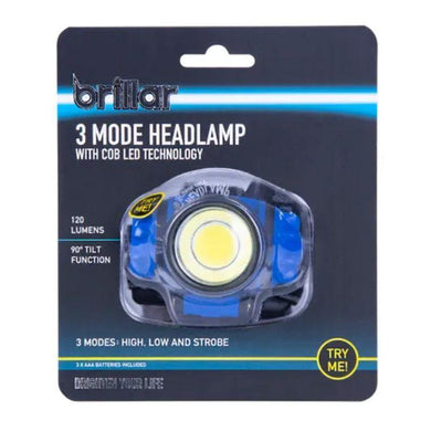 COB LED 3 Mode Headlamp - The Base Warehouse