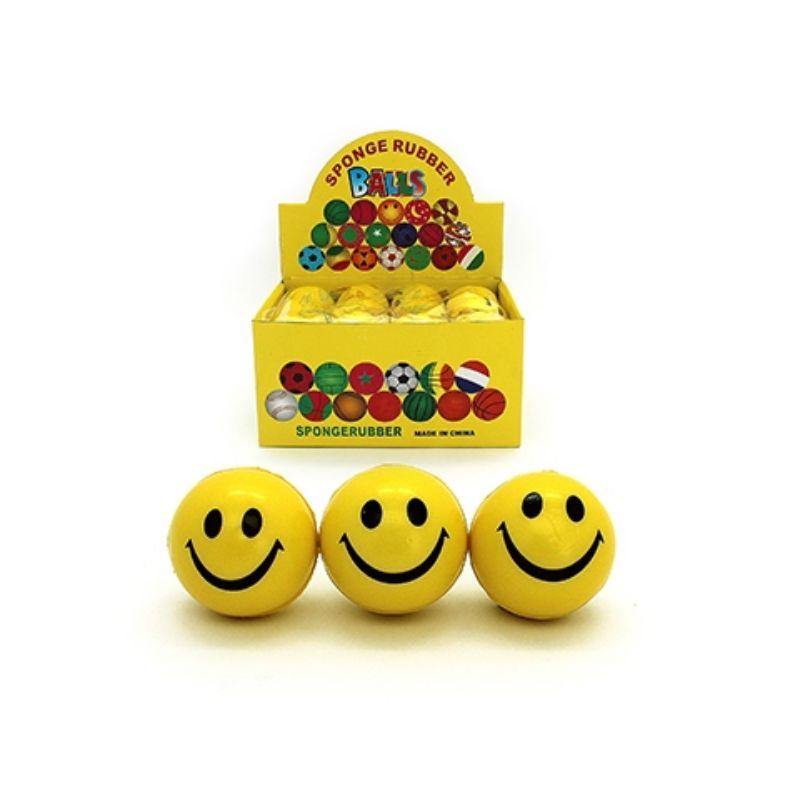 Smiley Print Stress Ball - The Base Warehouse