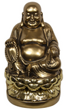 Load image into Gallery viewer, Gold Happy Buddha - 29cm - The Base Warehouse
