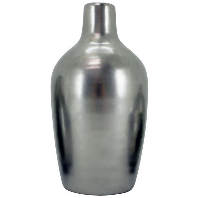 Silver Bud Vase - 9cm x 18cm - The Base Warehouse