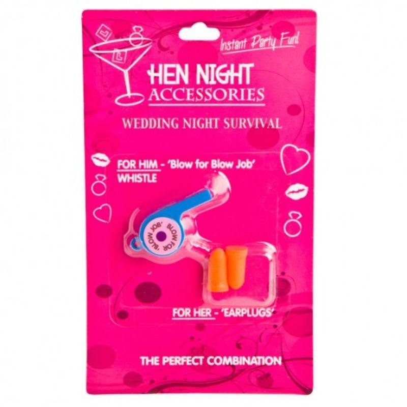 Hens Night Blow for Blow Job Accessory - 5.5cm x 2cm x 2cm - The Base Warehouse