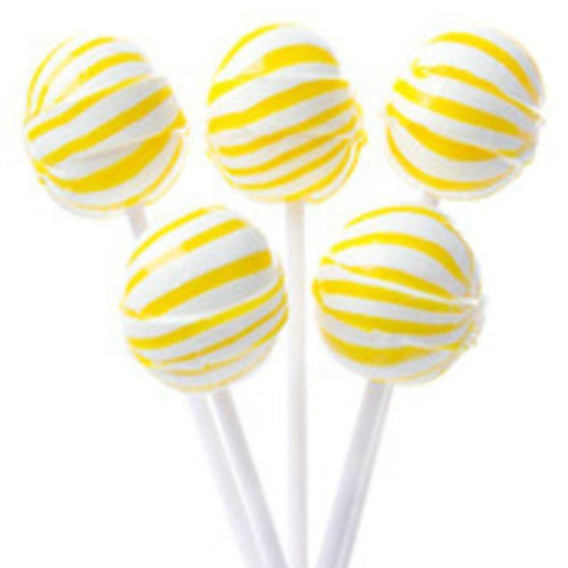 Yellow Ball Pops - 1kg - The Base Warehouse