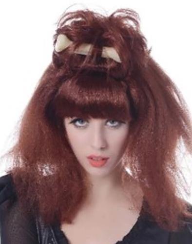 Brown Cave Woman Wig - The Base Warehouse