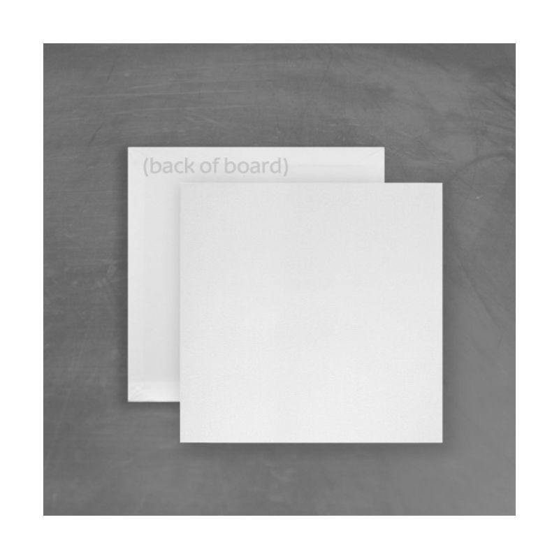 LOYAL Masonite White Square Board - 20cm - The Base Warehouse