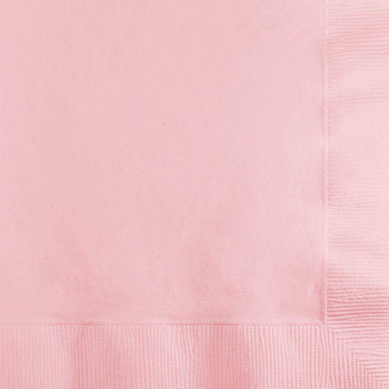 50 Pack Classic Pink Lunch Napkins - 33cm