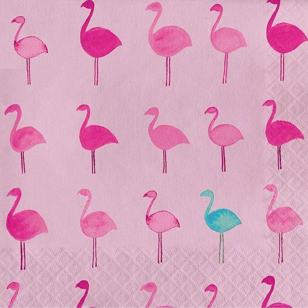 Love You Flamingo Foil Balloon - The Base Warehouse