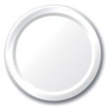 Load image into Gallery viewer, 24 Pack White Dinner Paper Plates - 23cm - The Base Warehouse
