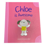 Load image into Gallery viewer, Chloe Is Awesome Personalised Book
