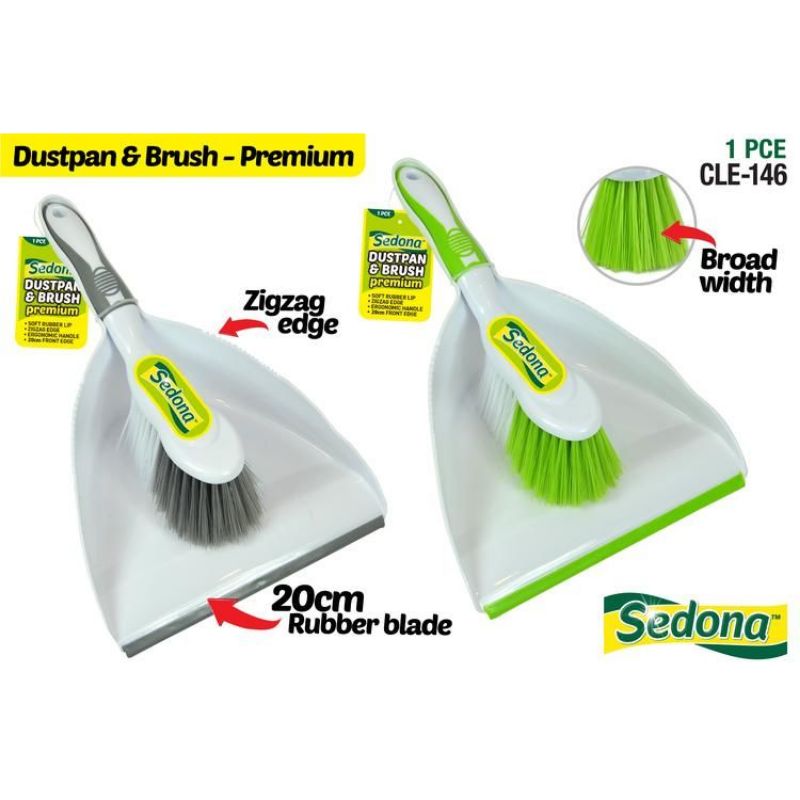 Premium Dustpan & Brush Set