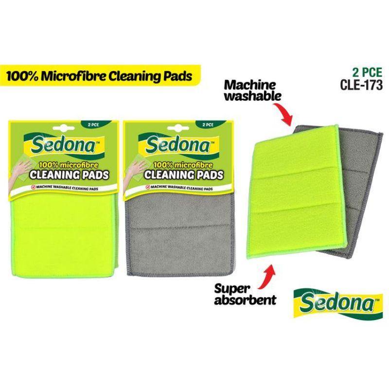 Microfibre Cleaning Pads - 16cm x 22cm - The Base Warehouse