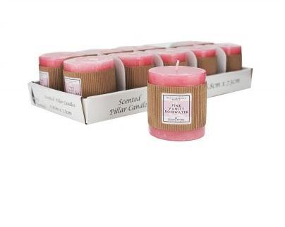 Pink Vanity Rosewater Candle - 6.8cm x 7.5cm